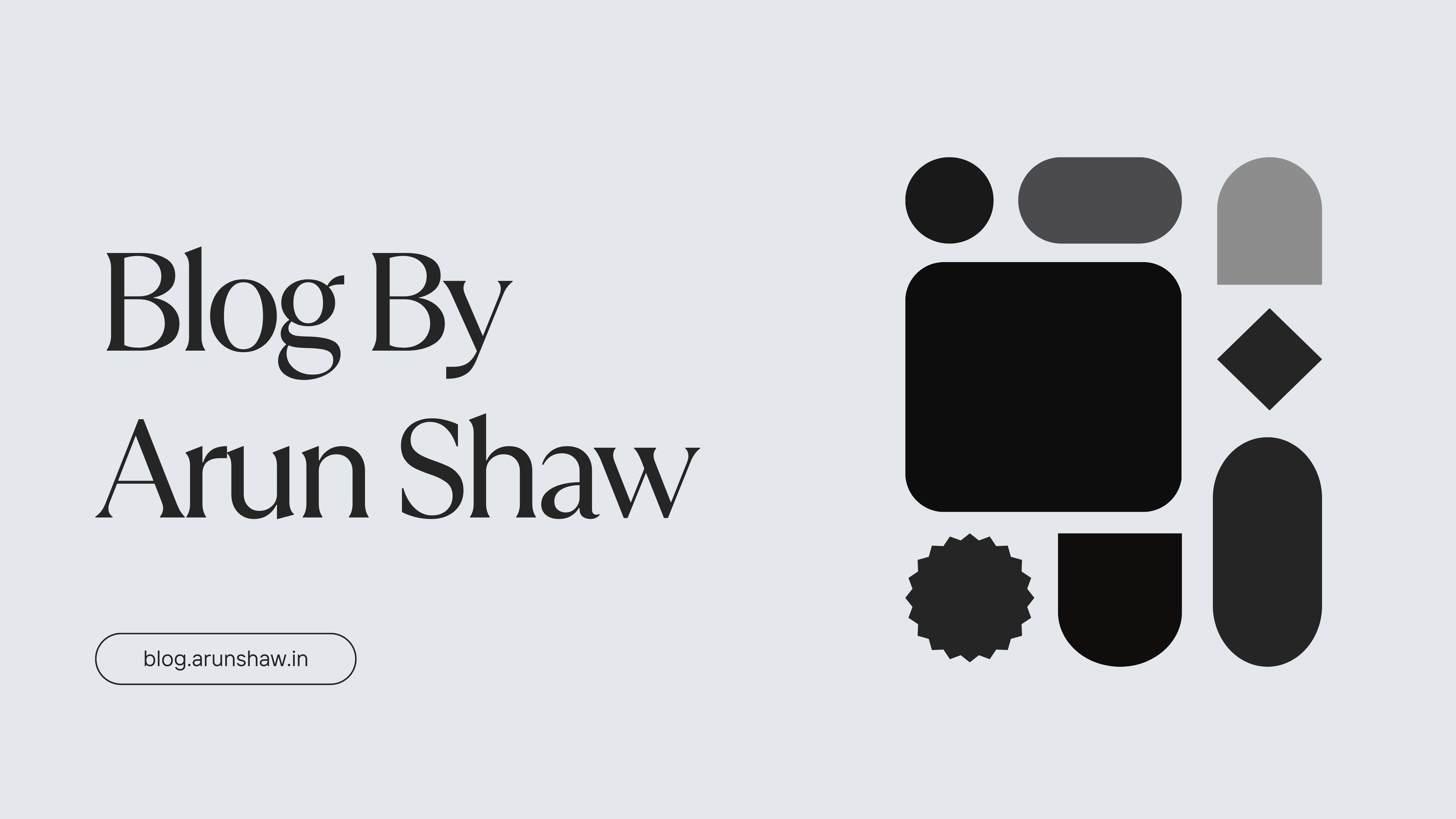 Ez Blog | Blog by Arun Shaw